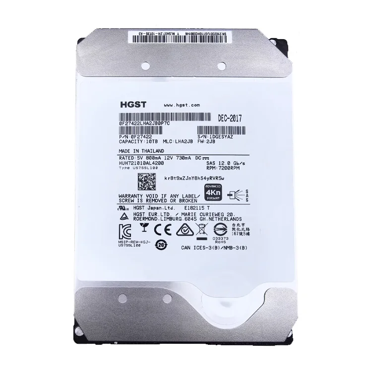 Жесткий диск HDD для сервера Huawei 10 ТБ SAS 3.5", 7200 об/мин, 02351JGT
