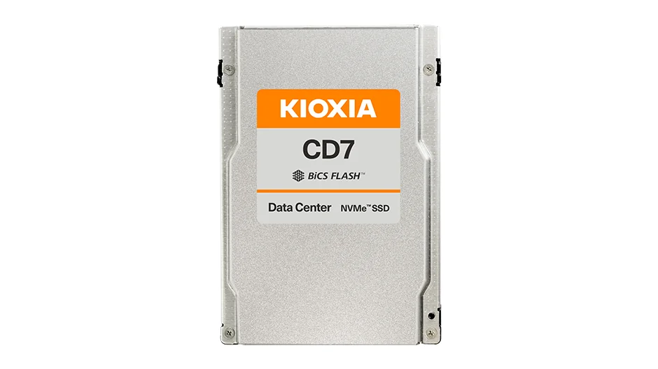 SSD накопитель для сервера Kioxia 12.8 ТБ NVMe 2.5", KCD71VUG12T8