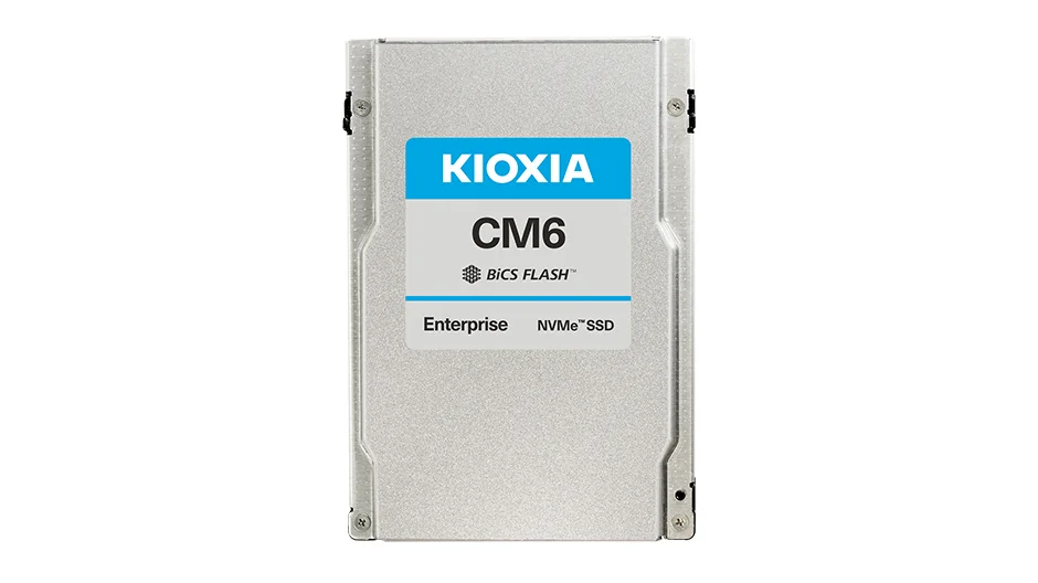 SSD накопитель для сервера Kioxia 960 ГБ NVMe 2.5", KCM6XRUL960G