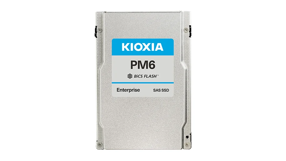 SSD накопитель для сервера Kioxia 12.8 ТБ SAS 2.5", KPM61VUG12T8
